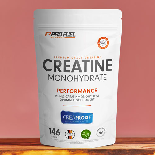 Creaproof® Creatin-Monohydrat im Test / Bestes Creatin-Monohydrat - Kreatin-Pulver