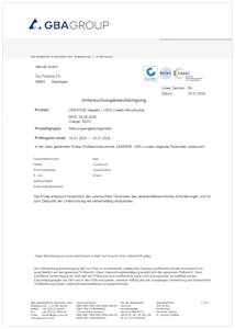 Creatine Monohydrate Kapseln - Creatin-Kapseln mit Labor-Analyse-Zertifikat