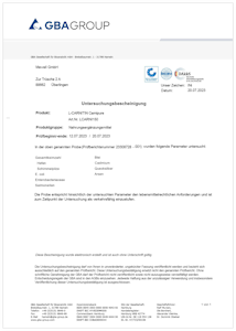 L-Carnitin Kapseln mit Carnipure® L-Carnitin - optimal hochdosiert - Labor-Analyse-Zertifikat