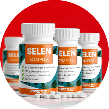 Selen-Tabletten 365x - Selen-Komplex mit Jahresvorrat mit Selenhefe, L-Selenmethionin, Natriumselenit