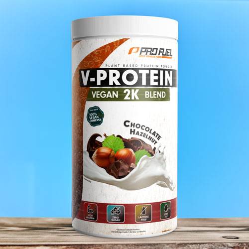Erbsenprotein-Pulver + Reisprotein-Pulver vegan Protein Blend Test-Sieger