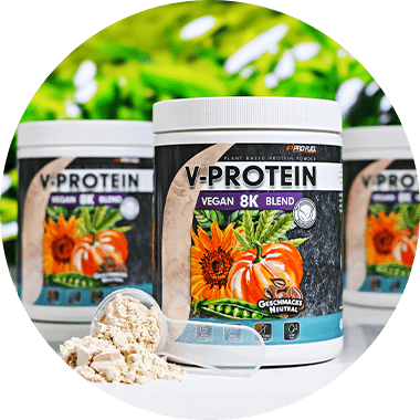 Veganes Protein-Pulver geschmacksneutral