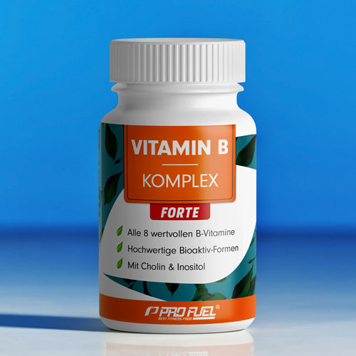 Vitamin B Komplex Forte Test-Sieger 2023 - hochdosiert & vegan