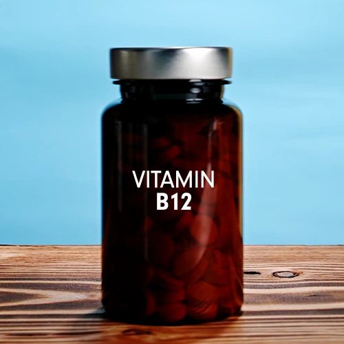 Vitamin B12 hochdosiert - Methylcobalamin Vit B12 + Folsäure Quatrefolic