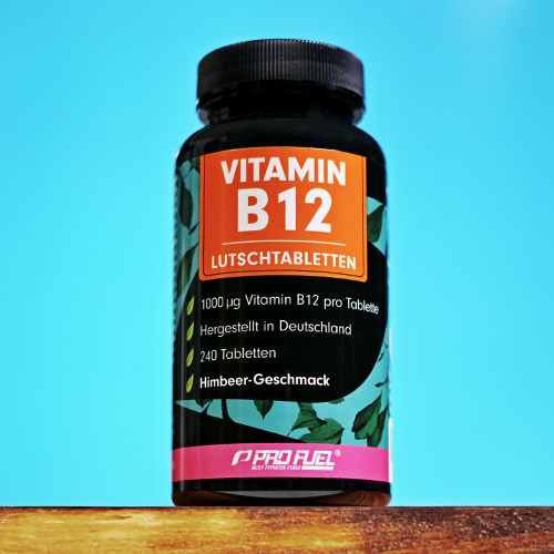 Vitamin B12 Lutschtabletten Orange mit 1000 µg Methylcobalamin - bioaktiv hochdosiert