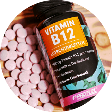 Vitamin B12 Lutschtabletten mit Methylcobalamin Vit B12 hochdosiert und vegan Orange-Geschmack