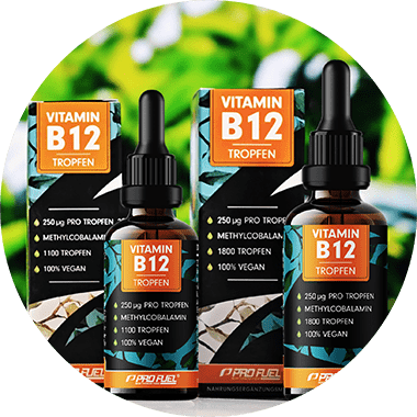Vitamin B12 Tropfen hochdosiert - 100% Methylcobalamin