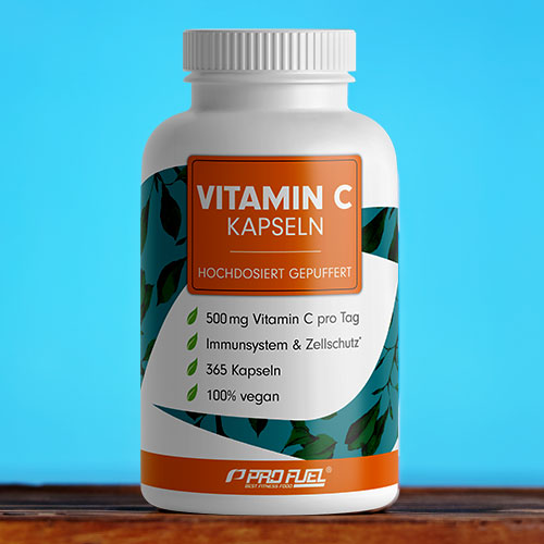 Vitamin C Kapseln - hochdosiert - Vitamin C gepuffert (Calcium-Ascorbat) im Test - Sieger