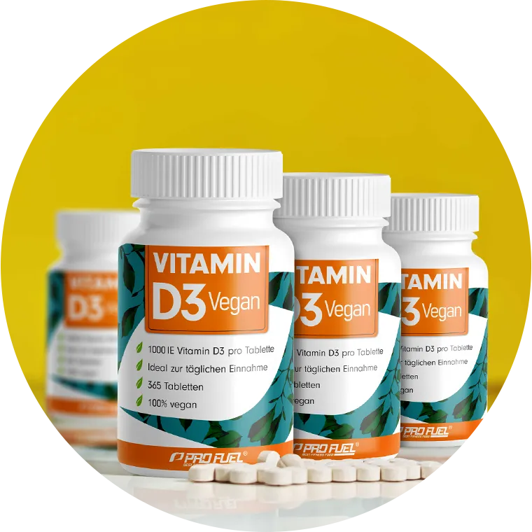 Vitamin D3 Vegan - 365 Tabletten mit 1000 IE Vitamin D3