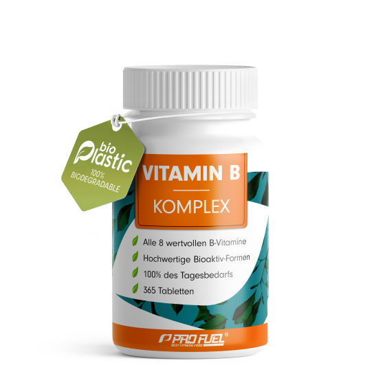 Vitamin B Komplex - alle 8 essentiellen B-Vitamine