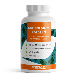 Magnesium Kapseln mit Magnesium-Oxid - 400 mg Magnesium...