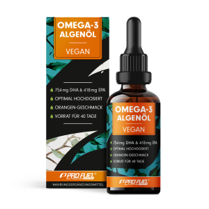 Omega-3 Algenöl mit DHA und EPA vegan & hochdosiert