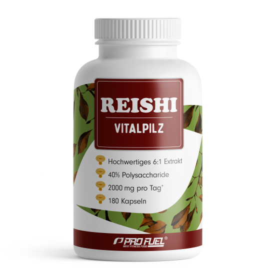 Reishi-Kapseln optimal hochdosiert mit Reishi-Extrakt