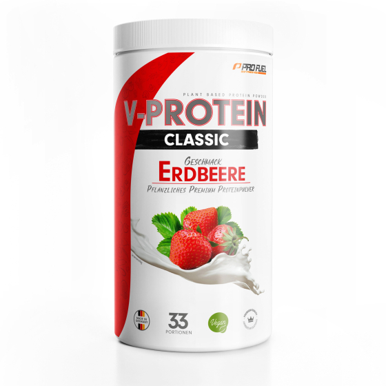 vegan protein erdbeere - ProFuel V-PROTEIN