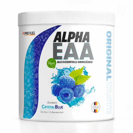 ALPHA.EAA | 8 essentielle Aminosäuren | Crystal Blue