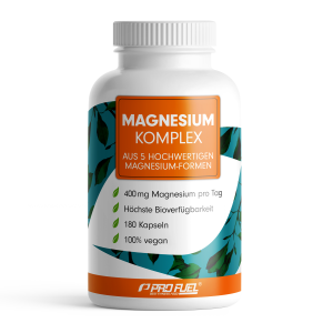 Magnesium-Komplex mit Magnesium-Citrat & Magnesium-Bisglycinat - hochdosiert kaufen