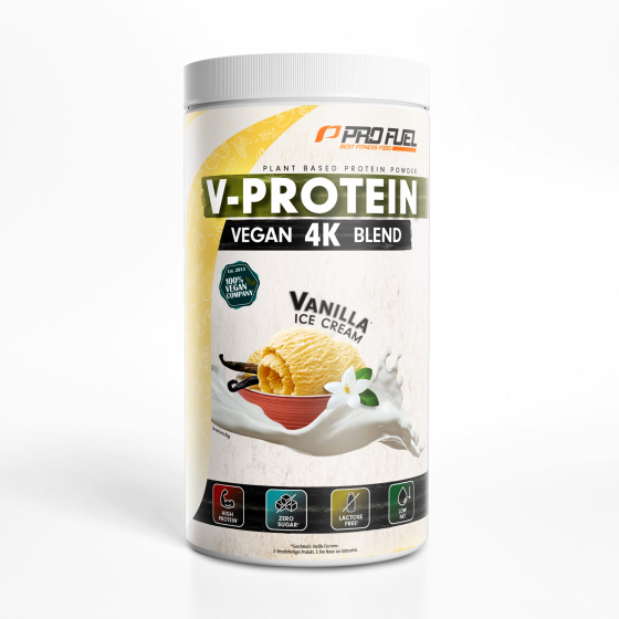 V-PROTEIN | vegan 4K Blend | Vanilla Ice Cream