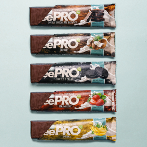 veePRO Proteinriegel | Double Chocolate Brownie | Einzeln & 12er SparPack