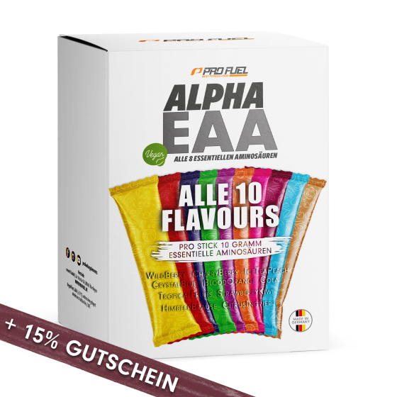 ALPHA.EAA ProbePack | Alle 10 Geschmacksrichtungen