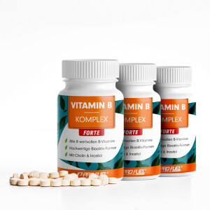 Vit B Präparat hochdosiert und vegan - Vitamin B Komplex von ProFuel