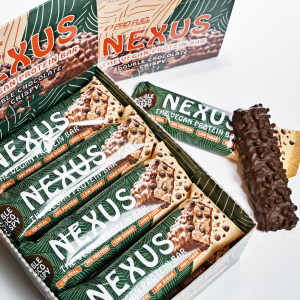 NEXUS Proteinriegel | Double Chocolate Crispy | 12er SparPack