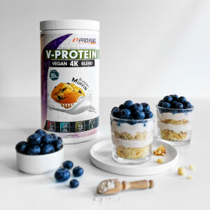 V-PROTEIN | vegan 4K Blend | Blueberry Muffin
