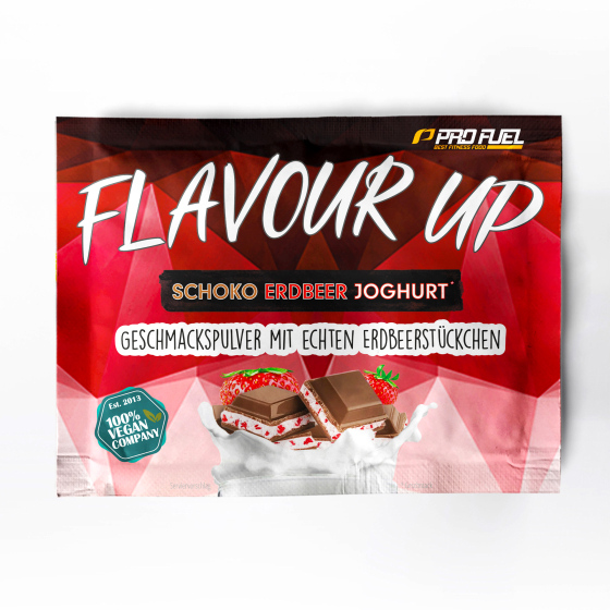 FLAVOUR UP | Sachet 30g | Schoko-Erdbeer-Joghurt