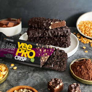 veePRO CRISP | Double Chocolate Brownie | 3er ProbePaket + 15% Gutschein